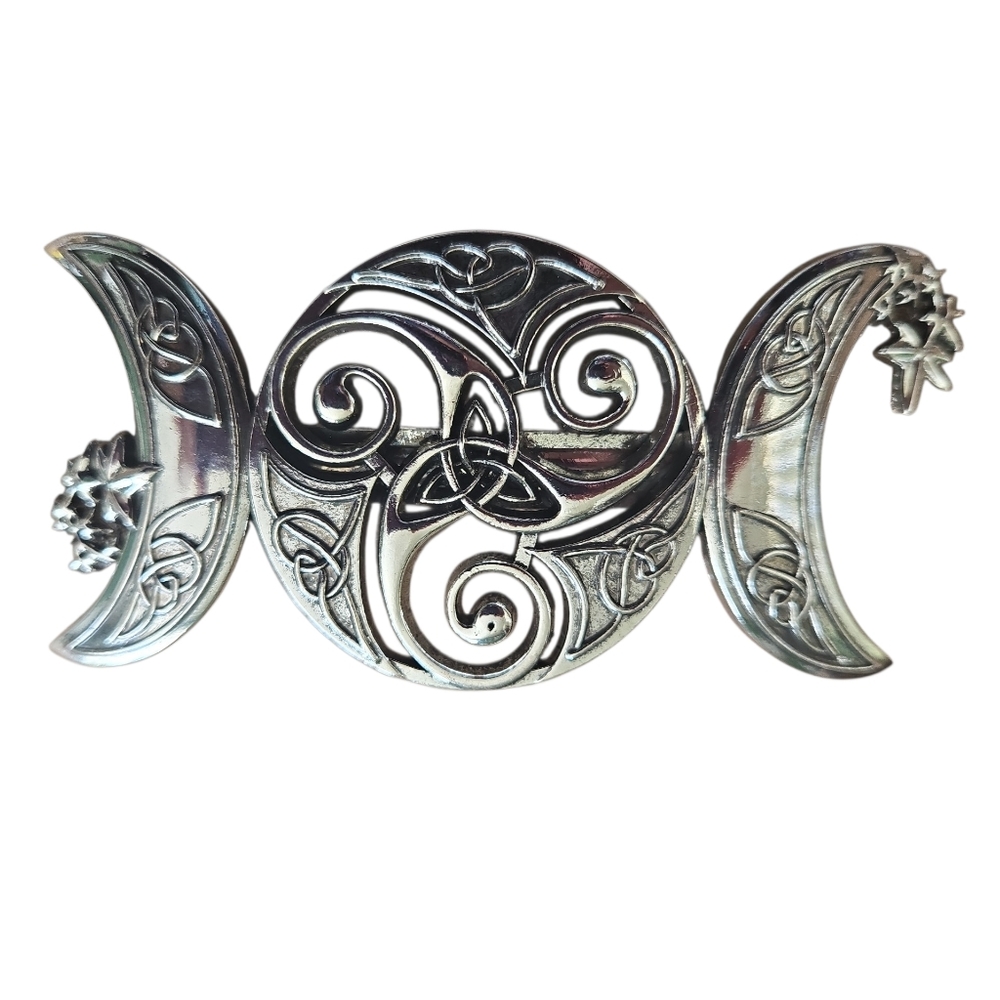 Celtic Triquetra Hair Clip - Picture 4 of 6
